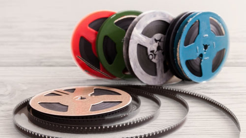 Various film reels