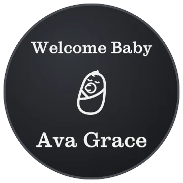 Welcome Baby engraving idea