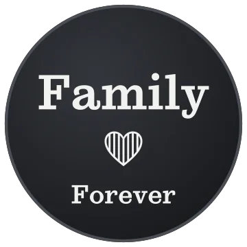 Family Forever engraving idea