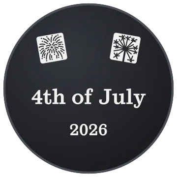 4th of July engraving idea