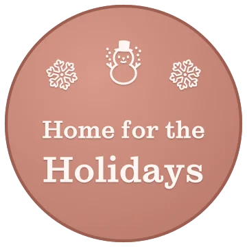 Home for the Holidays engraving idea