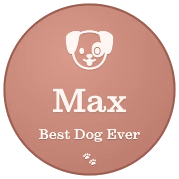 Best Dog Ever engraving idea
